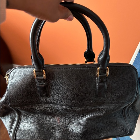 Tory Burch Satchel-Black Leather - Picture 2 of 7